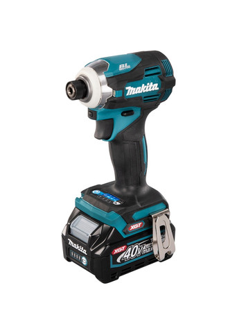 Аккумуляторный ударный гайковерт TD001GM201 XGT (40В, 220Нм, 1/4") + 2 АКБ BL4040, зарядное устройство DC40RA (4750) Makita (295040209)