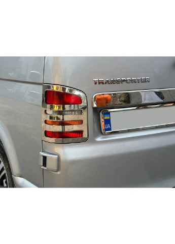 Накладка над номером для розпашних дверей (нерж) Турецька сталь для Volkswagen T5 2010-2015 рр CARMOS (391756353)