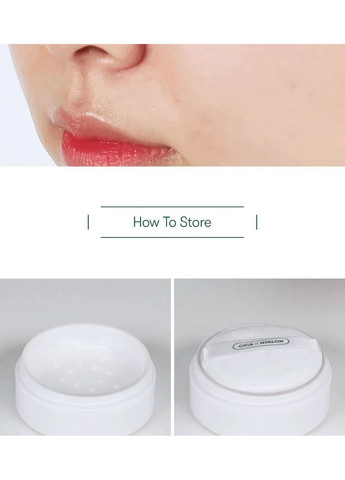 Матуюча пудра Cica No-Sebum Mild Powder для обличчя від жирного блиску, 5 г VT Cosmetics (313589859)