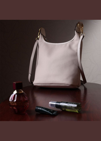 Сумка жіноча шкіряна через плече 22628 Біла Vintage (302008141)