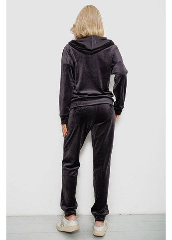 Спортивный костюм женский велюровый, цвет чернильный, 257R4119-1 Ager (371780340)