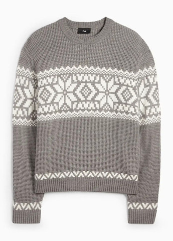 Сірий демісезонний светр C&A