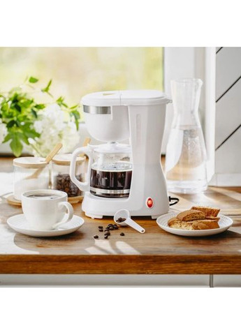 Крапельна кавоварка AD 4381 біла 600 Вт 0,6 л Adler (372790245)