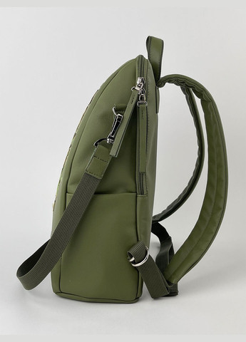 Рюкзак с отделением для ноутбука 240019 оливковый Alba Soboni міський (280930828)
