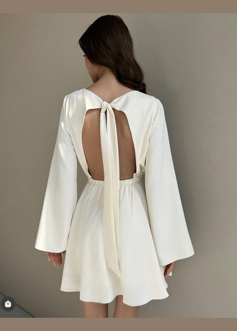 Білий святковий, спортивна, повсякденний, вечірня, ділова ніжна сукня софт SAVOY BRAND