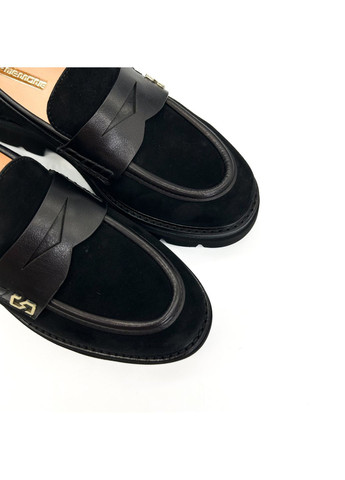 Anemone Лоферы (р) Замша 0-1-1-PY-5815A-07JA черный з, — (328835429)