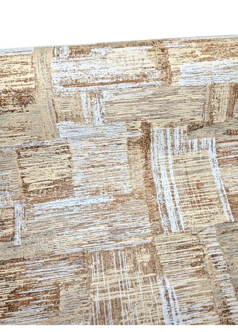 Вінілові шпалери 10.05 × 0.53 м 9426-05, бежево-коричневі для вітальні, кухні, коридо Слов'янські шпалери (340275309)