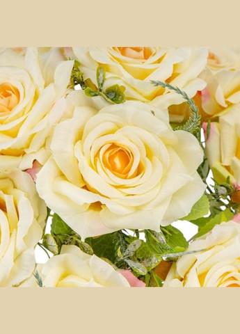 Букет троянд, 9 бутонів, кремовий, 40 см (9207-018) ELISEY Троянда (324795041)