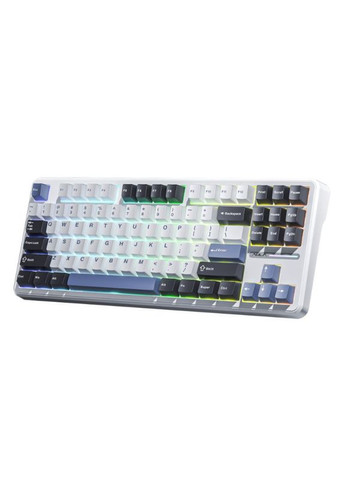 Клавіатура бездротова F87 Gasket Greywood V3 switch White (6948391208602) Aula (356728318)