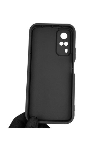 Чехол силиконовый Soft Touch с 3D принтом женским для Y51 2020 черный (Полная защита камеры) Vivo (373670791)