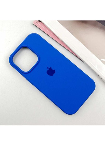 Чехол Silicone Case Full Protective (AA) для Apple iPhone 13 Pro (6.1") Синий Epik (372845992)