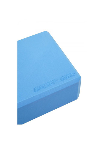 Блок для йоги EVA 23 x 15 x 7.6 см SV-EZ0068 Sky Blue SportVida (278567865)
