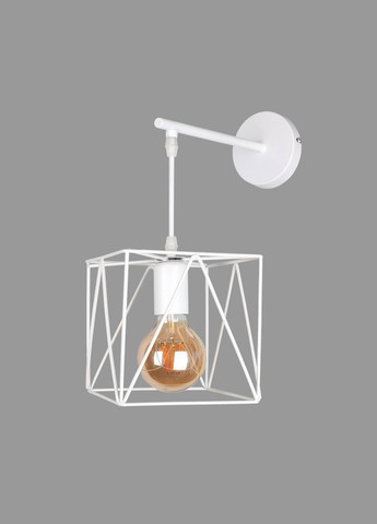 Белое бра 16см в стиле лофт (56-WPR103F2-1 WH) No Brand (370069565)
