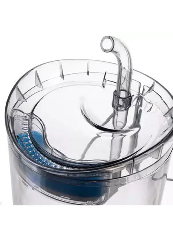 Автоматический фонтан поилка для животных кошек собак с 3-х слойным водным фильтром 2000 мл 16,5х22 см (477126-Prob) Unbranded (294817224)