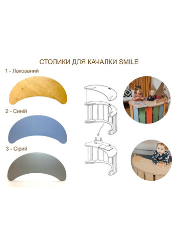 Накладной столик к скалке Smile LunaToys (306552683)