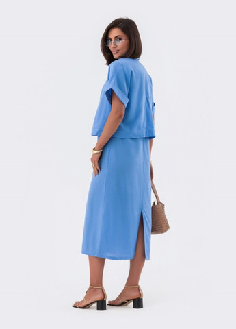 костюм з сорочкою та сукнею блакитний Dressa (287340373)