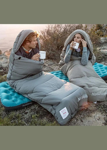 Спальний мішок M300 NH20MSD02 Right Green Naturehike (330143527)