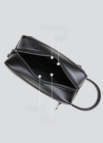 Мужская кожаная барсетка клатч GORCHIS с ручкой коричневая кожа OEM (314984609)