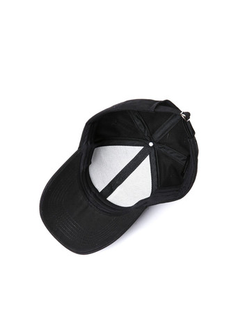 Бейсболка с регулятором женская коттон черная CLINT LuckyLOOK 133-457 (323582288)