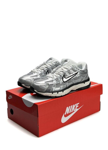Кросівки жіночі Nike No Brand P-6000 W Silver Beige срібні демісезони (324226762)