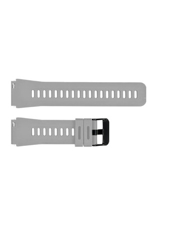 Ремешок для смарт часов Lemfo серый силиконовый для мужчин женщин унисекс пряжка литой ремешок ProDobro (367267479)