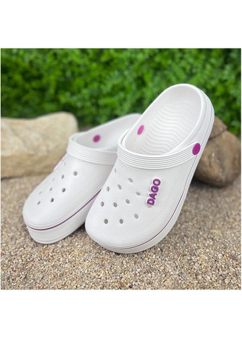 Крокси жiночi сабо Е-0030149-4 Бiлi Dago (279398659)