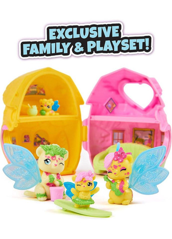 Ігровий набір Сюрприз у яйці CollEGGtibles Rainbow-Cation Family Hatchy Home (6064437) Hatchimals (342123097)