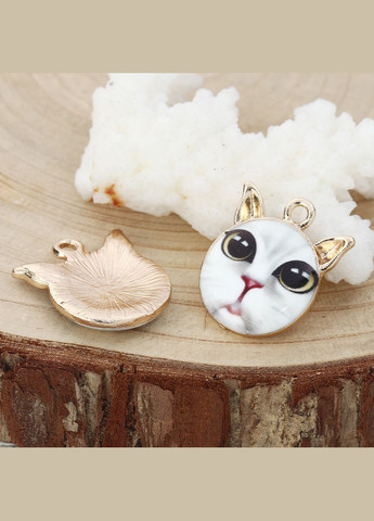 Подвески металлические Кулон кошка кот 21 мм x 18 мм Finding (328943079)