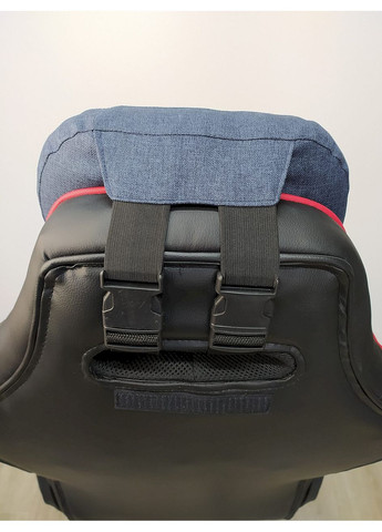 Ергономічні накидки EKKOSEAT – подушки на ігрові геймерські крісла. Комплект 1+1+1. Сині GE-1G2G3H-703 Ekko Seat (353718871)