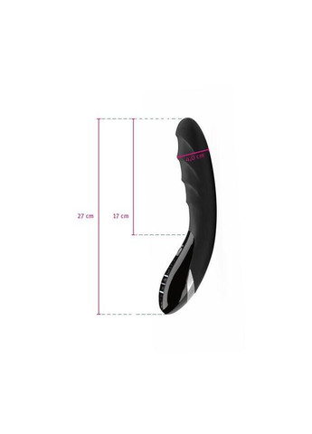 Вибратор с электростимуляцией Mystim Sizzling Simon eStim Black, миостимулятор No Brand (366877846)