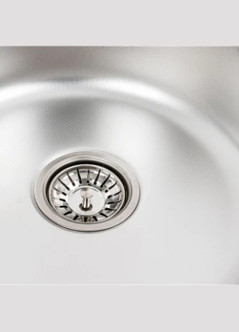 Кухонна мийка з нержавіючої сталі ДЕКОР 5745 (0,6/170 мм) Platinum (269793393)