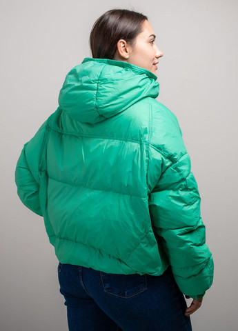 Зеленая зимняя куртка Power