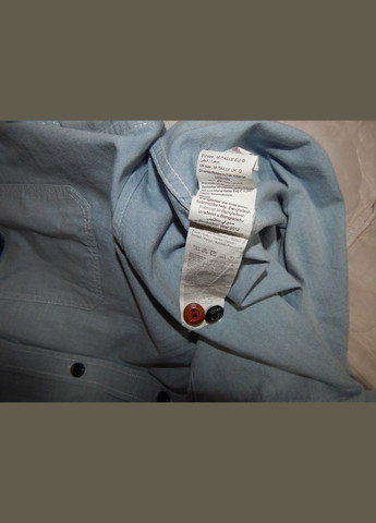 Синяя кэжуал рубашка однотонная Jack & Jones