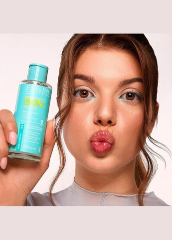 Тонік себорегулюючий зволожуючий пори PERFECT SKIN ACNE 200 мл. Евелін 9730 Eveline Cosmetics (340111251)