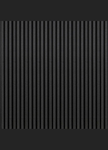 Декоративна стінова рейка антрацит 3000*160*23мм (D) SW-00001532 Sticker Wall (300242276)