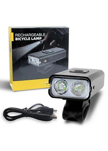 Передний фонарь на велосипед BK-04Pro 2T6, Велофонарь с зарядкой, Велофары Фара передняя OP-103 для велосипеда Bailong (349511994)