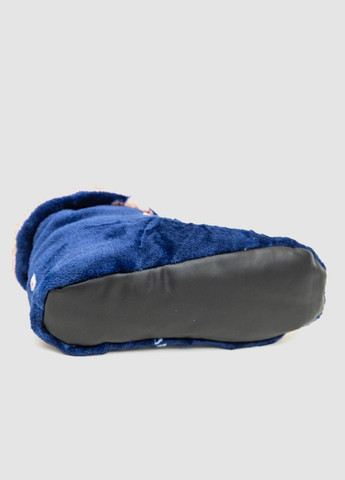 Капці-чобітки домашні плюшеві, колір блакитний, 102R1004-1 Ager (315789810)