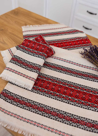 Рушник вишитий з українським орнаментом 75х35см (кет1135) Homedec орнамент комбінований