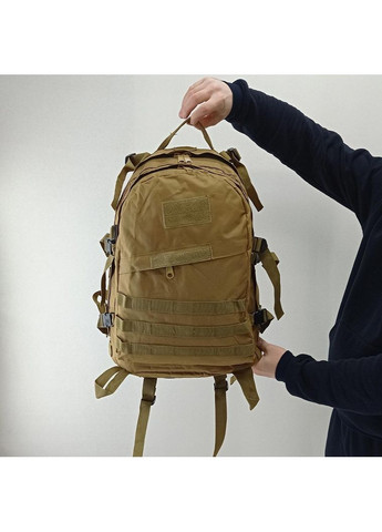 Тактичний рюкзак Raid 40 літрів туристичний армійський рюкзак похідний із системою M.O.L.L.E Coyote L&L (363132490)