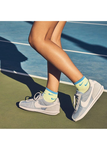 Кросівки жіночі Cortez Textile Light Blue Nike блакитні (364837496)