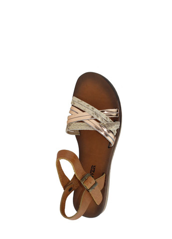 Коричневые босоножки g105.12 коричневый Goover
