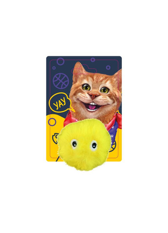 Игрушка для кошек «Пушистый мячик» (со звуком) (FG2306090072L) DGT (293851462)