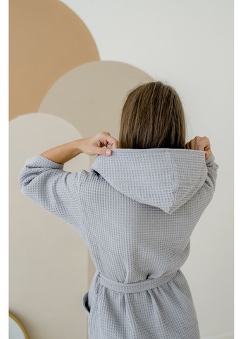 Вафельный халат с капюшоном XXL. Vishnya (360240344)