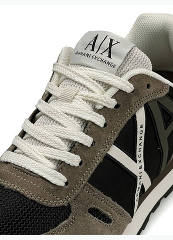 Хакі Осінні кросівки чоловічі No Brand Exchange AX Khaki Black