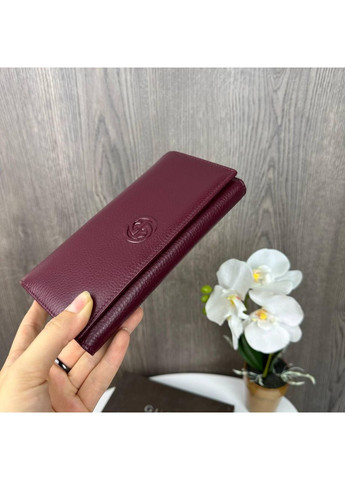 Женский кожаный кошелек клатч портмоне из натуральной кожи для документов и денег ProDobro (363259958)