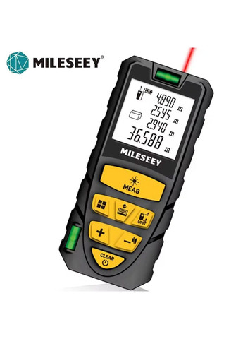 Лазерный дальномер S2 40 м, лазерная рулетка. Mileseey (354224347)