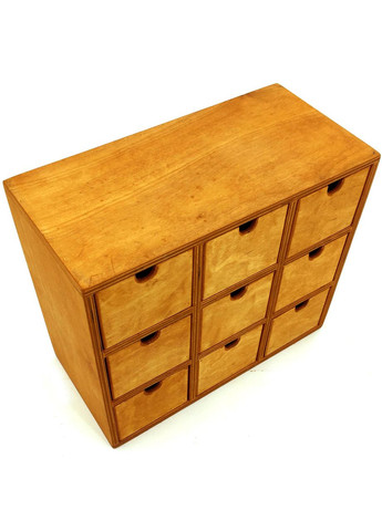 Мини-комод из дерева Чалет карри (МНК-008803) No Brand (328225253)