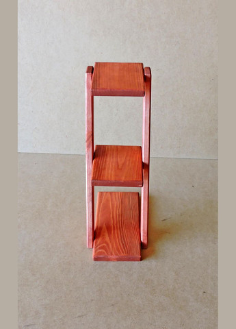 Подставка для цветов из дерева Авиньон коралл (ЦВП-000103) No Brand (328225933)