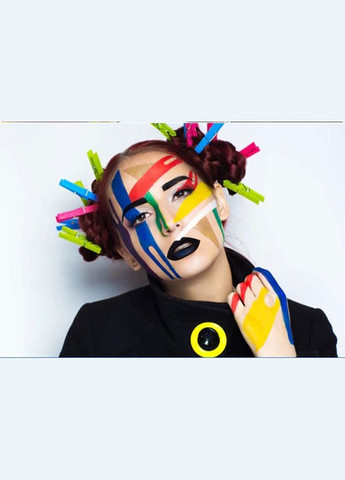 Набор аквагрима на водной основе с 12 яркими цветами для лица и тела для праздников и вечеринок No Brand (327094755)