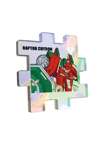 Робот-конструктор Раптор Хайрон DINOSTER (387522607)